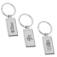 Economy Laser Engraved Metal Keyholder